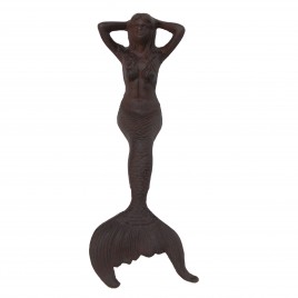 Metal Mermaid Sculpture