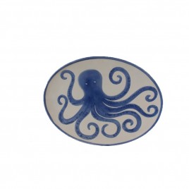 Octopus Ceramic Center Plate