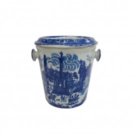Chinese Blue & White Porcelain Planter