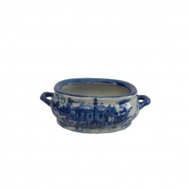 Chinese Blue & White Porcelain Planter (S)