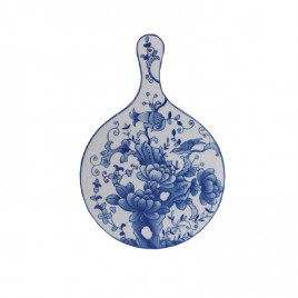 Blue & White Porcelain Cheese Board
