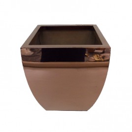 Metal Planter in Rose Gold (Medium)