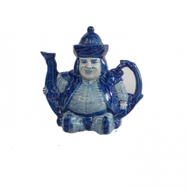 Chinese Blue & White Porcelain Tea pot