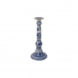 Blue & White Porcelain Candle Holder