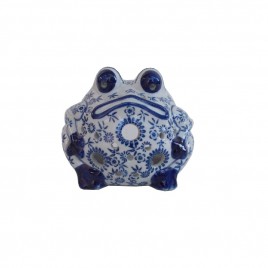 Blue & White Porcelain Frog