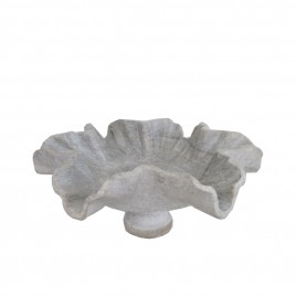 Flower Leaf Shape Marble Bowl