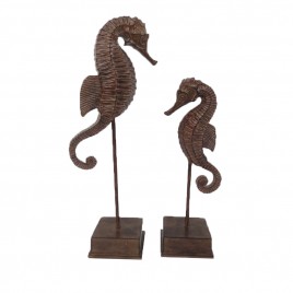 Decorative Seahorse on Stand (2 pcs/set)