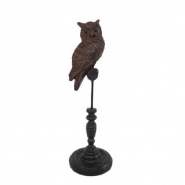 Night Owl with Wooden Stand