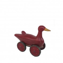 Red Duck Container w/ Wheels