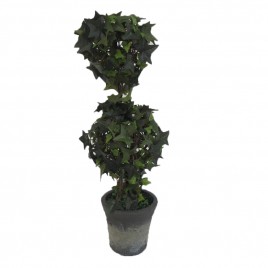Ivy Double Ball Topiary Potted Tree