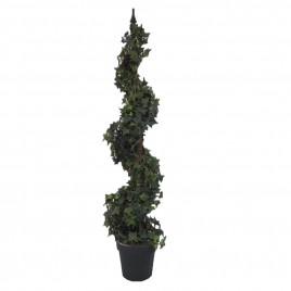 Spiral English Ivy Topiary Potted Tree (L)