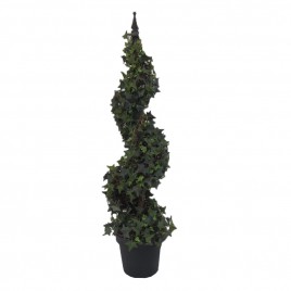 Spiral English Ivy Topiary Potted Tree (S)