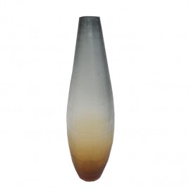 Frosted Decorative Glass Vase (L)