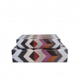 Decorative Graphic Paper Book (2pcs/Set)