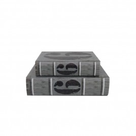 Decorative Antique Paper Book (2pcs/Set)