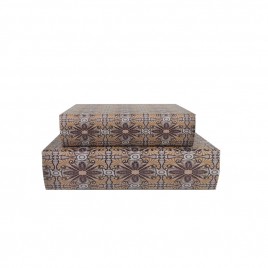 Decorative Antique Paper Book (2pcs/Set)