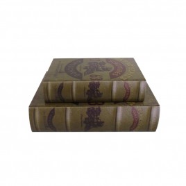 Decorative Antique Paper Book (2pcs/Set)