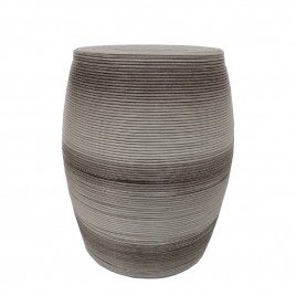 Outdoor rattan Stool (Light Brown)