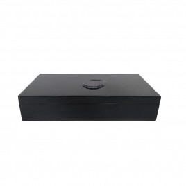 Agate Black Wooden Box (Long)