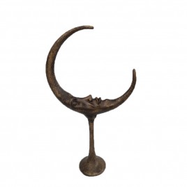Metal Moon with Stand (Gold)