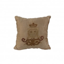 Crest Shield on Natural Velvet