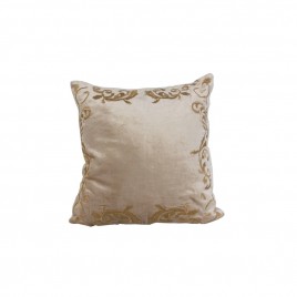 4 Side Border Embroidery in Gold Silk