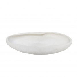 Sand Stone White Coral Plate (Large)