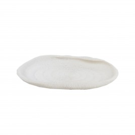 Sand Stone White Coral Plate (Small)