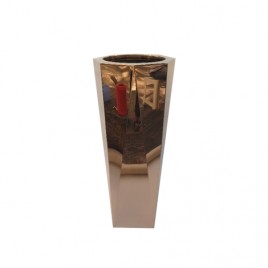 Metal Planter in Pink Gold (Large)
