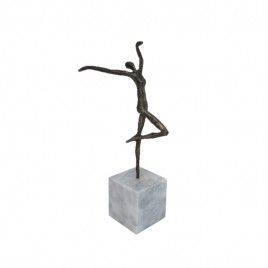 Ballet Dancer with Marble Stand