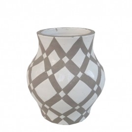 Painted African Vase