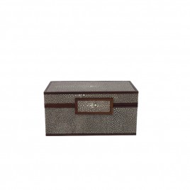 Faux Shagreen Jewellry Box (S)