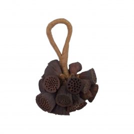 Decorative lotus stemmed pots