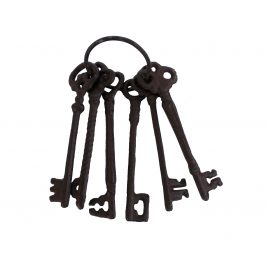 Antique Broze Skeleton Key Set