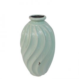 Mint ceramic vase (Large)