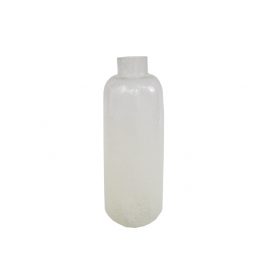 Scandinavian White Glass Vase