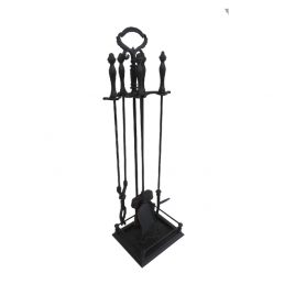 Cast Iron Fireplace Tool Set