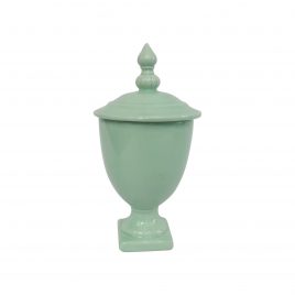 Baby Blue Ceramic Lidded Jar