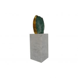 Druzy Quartz Display w/ base (L)