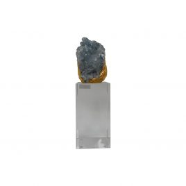 Druzy Quartz Display w/ base (L)