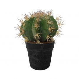 Artificial Barrel Cactus w/ pot