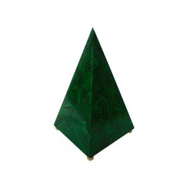 Decorative Malachite Pyramid