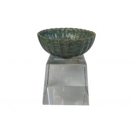 Cracked green glaze chinese ceramic bowl