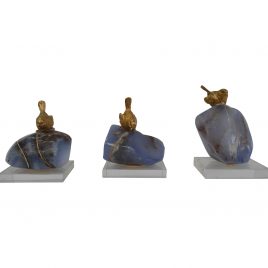 Golden Bird kashmir Display w/ base (S)