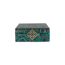 Agate Glass Jewelly Box (S)