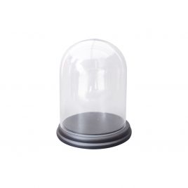 Glass Dome w/ Black Base