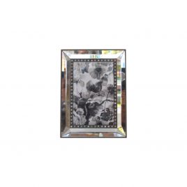 Vintage mirror photo frame (large)