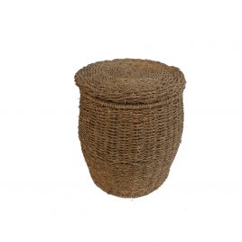 Woven Lidded basket
