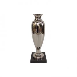 Silver Vase with Base (Large)