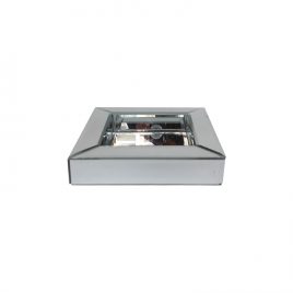 Bevelled mirror tray (Small)